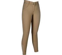 HKM Kids Ari Mid Rise SIL. Full seat Riding Breeches, Beige, 13/15 Years