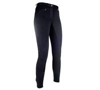 HKM Kids Basic Belmtex Grip- 3/4 Besatz Breeches, black, 40