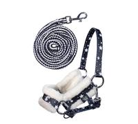 HKM Kids Halter and Rope-13751 Navy One Size