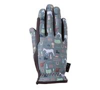 HKM Kids Judy Winter Riding Gloves, Green, 8 Years