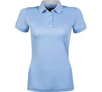 Hkm Ladies Classica Polo Shirt 11319 Light Blue, Light Blue, XS