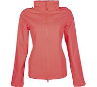 Hkm Ladies Rain Jacket Rainy Day Neon Coral, Neon Coral, XS