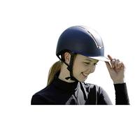 HKM Lady Shield 6979 Riding Helmet Dark Blue/Rose Gold Length 58-60 cm