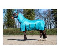 Hkm Lissabon Fly Rug with Neck - 7'3 · Aqua