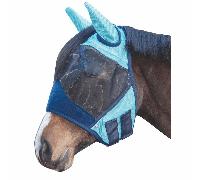 HKM Lissabon Style Anti-fly mask Aqua Pony