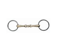 Hkm Loose Ring Argentan Double Jointed Snaffle - 5.25"