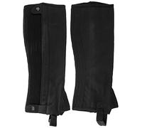 HKM Men Micro Faux Suede Reitletten Economic, Men, Reitletten -Economic- aus Microwildlederimitat, black, L-36