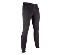HKM Men's Basic Riding Breeches, Black, 40