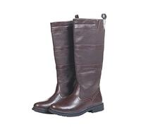 HKM Men's Edinburgh Equestrian Boot, Dark Brown, 5 UK