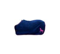 HKM Mini Equestrian Saddle Blankets Dark Blue 85