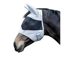HKM New Mexico Anti-fly mask with ears Grey L