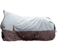 HKM Norwich- 600D, fleece lining Highneck rug Beige/Brown 7'3