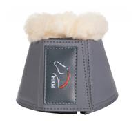 HKM Overreach Boots Bell Boots Horses Leather FLEECE DRESSAGE