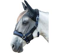 HKM Premium Anti-fly mask Black Shetland pony