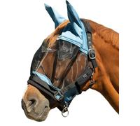 HKM Premium Anti-fly mask Smokey Blue Cob