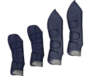 HKM Premium Tendon Boots Black One Size Pony