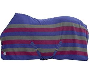 HKM Professional Horse Blankets Dark Green/Wine Red/Dark Blue 145