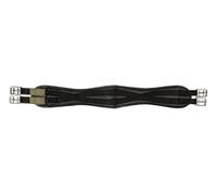 HKM PVC Soft Saddle Girth Waffle Look Elastic 9100 Black 150