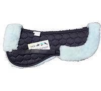 HKM Real Lambskin Saddle Blanket Baby Blue