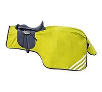 HKM Reflective Exercise sheet with fleece lining Neon Yellow 7'3
