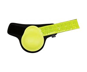 HKM Reflective Feltock Boots Neon Yellow Cob