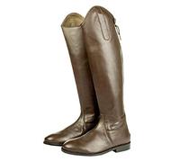 HKM Riding Boots Italy Soft Leather Regular Length/Width, Men, Reitstiefel -Italy-,Soft Leder,Standardlänge/Weite, Brown, X-Large