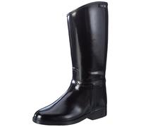HKM Riding Boots Short and Tight with Zip Fastening, Children's, Reitstiefel -Kinder Kurz & eng- mit Reißverschluß, Black, 30 EU