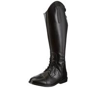 HKM Riding Boots Spain Soft Leather Short/Wide, Men, Reitstiefel -Spain-, Softleder, Kurz/Weit, Black, 40 EU