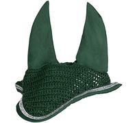 HKM Romy Ear Bonnet Deep Green Cob