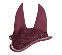 HKM Romy Ear Bonnet Wine Red Full