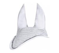 HKM Romy Ear Bonnet White Pony