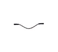 HKM Rosegold Glamour Style Browband Black/Rose-Gold Full