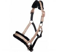 Hkm Rosegold Glitter Head collar Rose Gold Warmblood