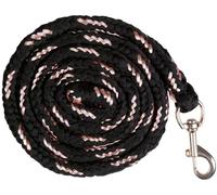HKM Rosegold Lead Rope With Snap Hook Black/Rose-Gold 180 cm