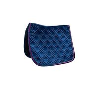 HKM Saddle pad-13487 Saddle pad 6900 Dark Blue Pony Dressage/Pony