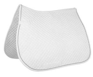 HKM Saddle pad-7391 Saddle pad 8191 Lime Green/Dark Green Pony