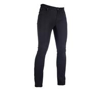 HKM San José check 600D, lightw. lining Highneck rug Navy/Brown Check 7'3