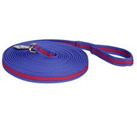 HKM Soft Equestrian Lead Ropes Kornblau/Rot 800 cm