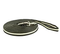 HKM Soft Equestrian Lead Ropes Schwarz/Beige 800 cm