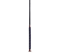 HKM Sparkle Dressage whip Deep Blue/Rose-Gold 120