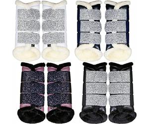 HKM Sparkle Protection boots Black XL