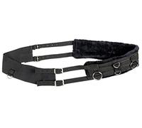 HKM Sports Equipment GmbH Lunging Roller Teddy Saddle & Bridle, Unisex, Longiergurt -Teddy-, black/black, One Size