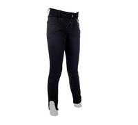 HKM SPORTS EQUIPMENT Unisex Jodhpurs Kids' Easy Silicone Knee Patches, Unisex_Adult, Trouser, HKM 4057052123573, Denim Blue, 164 (EU)