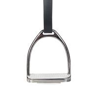 HKM Stainless steel stirrup iron Silver 4.75