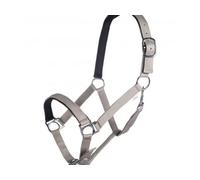 HKM Stars Head collar with soft padding Beige Cob