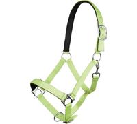 HKM Stars Softice Head collar with soft padding Neon Green Full
