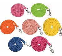 HKM Stars Softice Lead rope with snap hook Neon Coral 180 cm