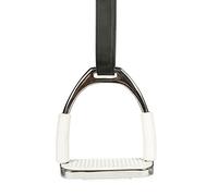 Hkm Stirrup-6196 Stirrup Silver/Black 10