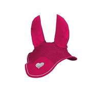 HKM Sweet Valentine Ear Bonnet Pink/Silver Pony