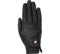 HKM Unisex Grip Style Riding gloves, White, XS